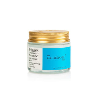 The Crème Shop Korean Skincare | Overnight Gel Mask for Moisturizing and Hydrating, Anti-Aging, Brightening, Relief facial skin care - 2.36 oz (Hyaluronic Acid)