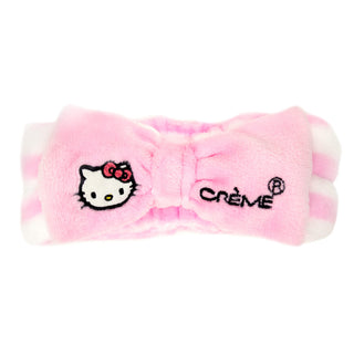 The Crème Shop | Hello Kitty Perfect Pink Plush Spa Headyband™ | Cruelty-Free & Vegan