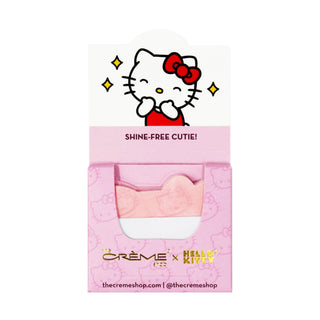 The Creme Shop x Hello Kitty - 100 High Absorbent Sheets with Adhesive Strip - Provides Shine-Free, Fresh, Flawless Skin Mattifying Blotting Paper Refills (200 Count 1 Pack)"