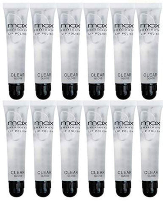max MAKEUP CHERIMOYA Clear Lip Polish bulk (12 Pieces)