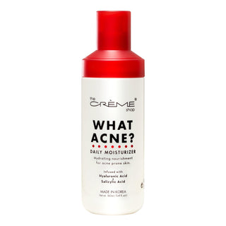 The Crème Shop | Korean Skincare WHAT ACNE? Daily Moisturizer Hydrating Nourishment for acne prone skin