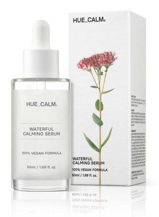 Waterful Calming Serum, Facial Hydrating Serum for Dry Skin and Sensitive Skin, Vegan, Korean Skincare, 1.69 Fl Oz