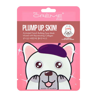 The Creme Shop Animal Sheet Mask, Korean, Hydrating, Collagen, Vitamin C, Anti-Aging - Pack of 3 (Bunny)